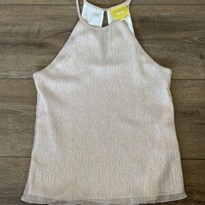 Maeve Metallic Sleeveless Top